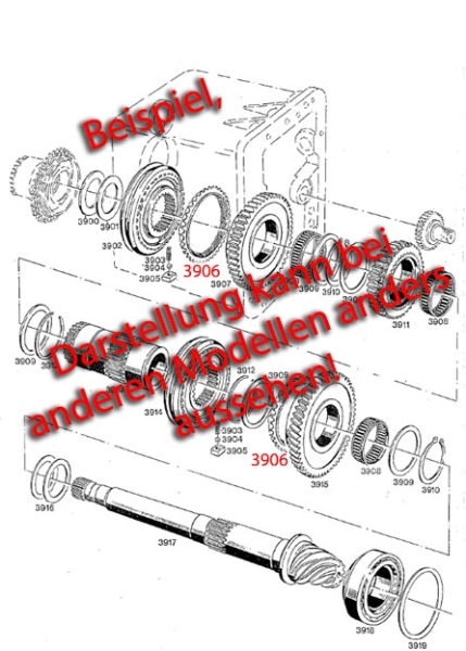Synchronring Holder A 650 A 660 A 750 A 760 A 770